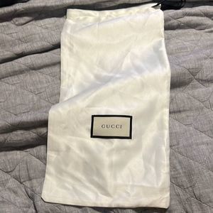 Two small Gucci dust bag for sandals